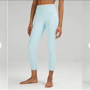 Lululemon Align High-Rise Pant 25" Icing Blue Size 6 Leggings
